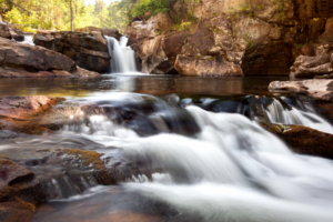 Jacks River Falls in Epworth, GA